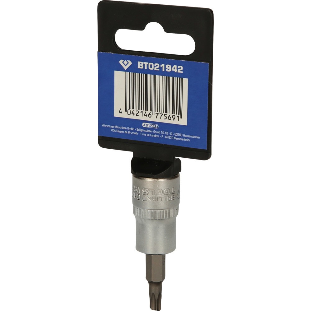 Produktabbildung Nr. 7: BRILLIANT TOOLS 3/8" Torx-Bit-Stecknuss, T25