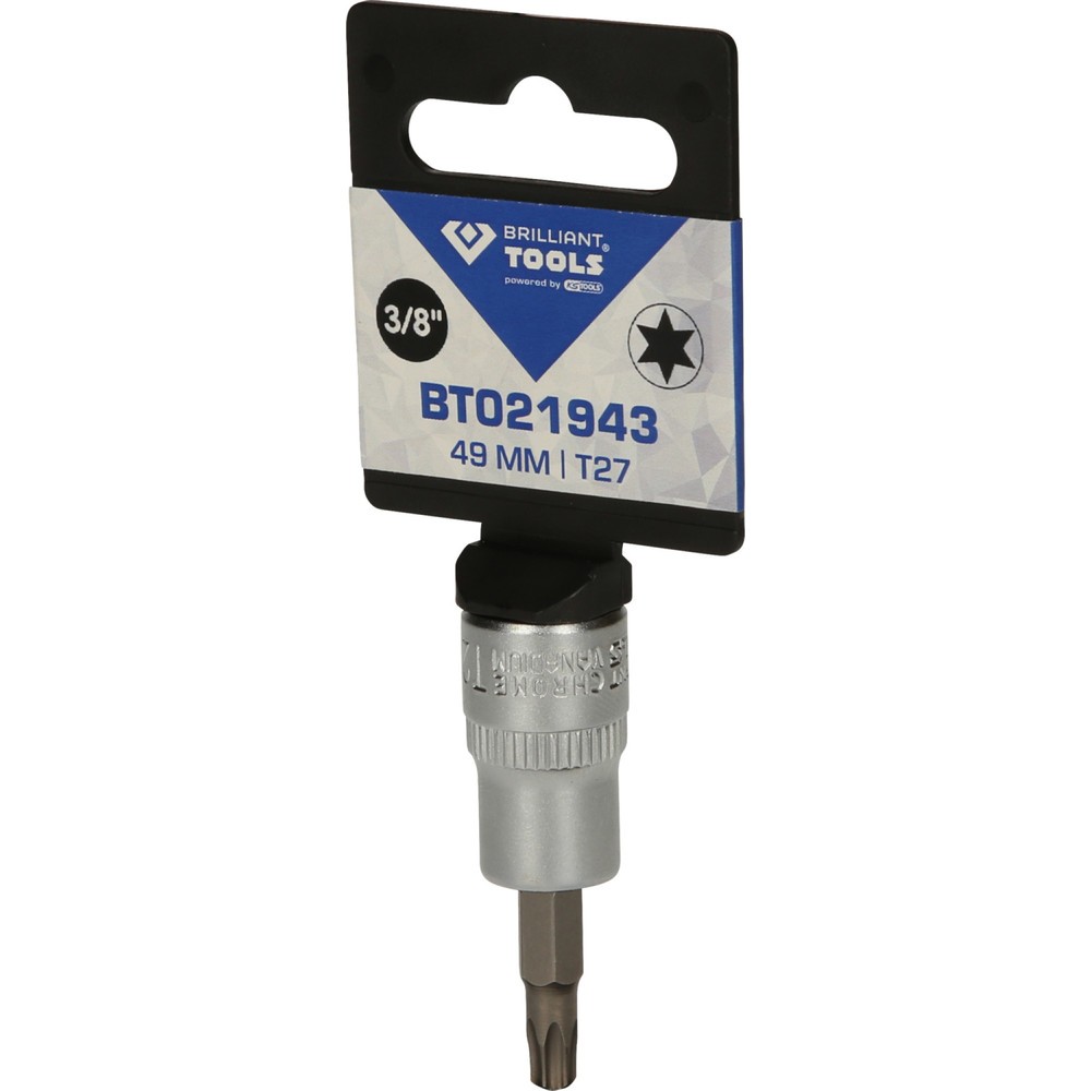 Produktabbildung Nr. 5: BRILLIANT TOOLS 3/8" Torx-Bit-Stecknuss, T27