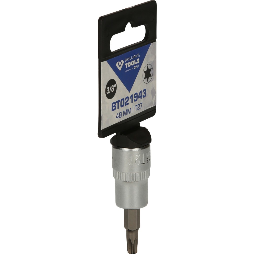 Produktabbildung Nr. 8: BRILLIANT TOOLS 3/8" Torx-Bit-Stecknuss, T27