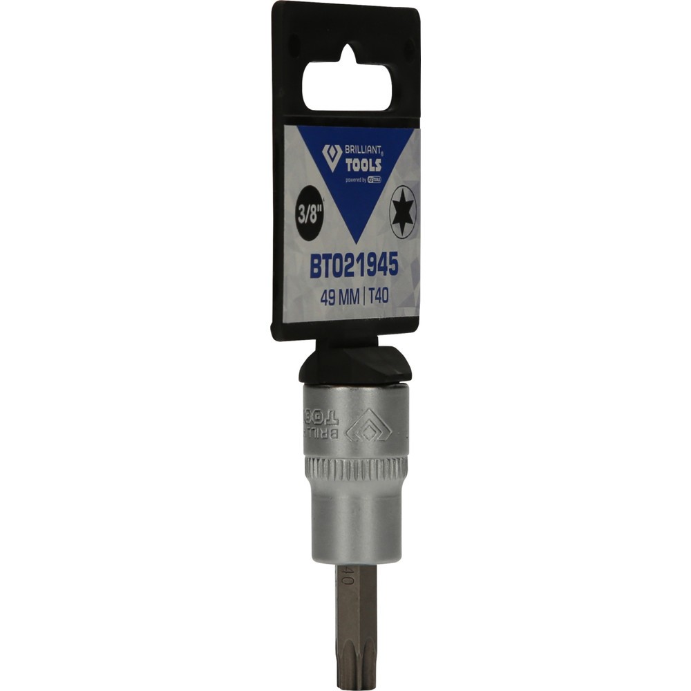 Produktabbildung Nr. 8: BRILLIANT TOOLS 3/8" Torx-Bit-Stecknuss, T40