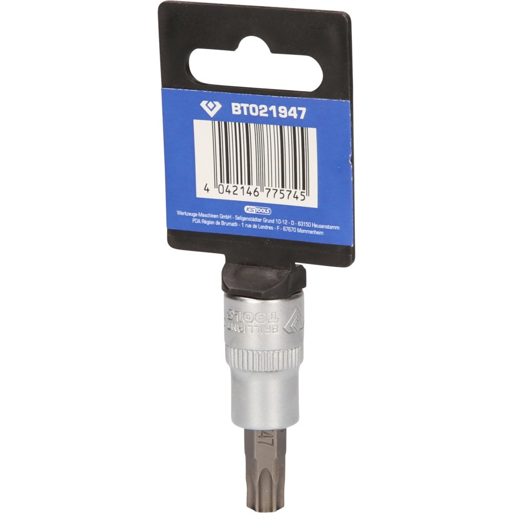 Produktabbildung Nr. 7: BRILLIANT TOOLS 3/8" Torx-Bit-Stecknuss, T47