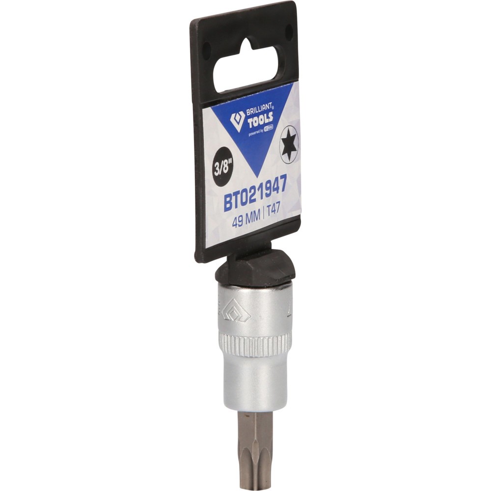 Produktabbildung Nr. 8: BRILLIANT TOOLS 3/8" Torx-Bit-Stecknuss, T47