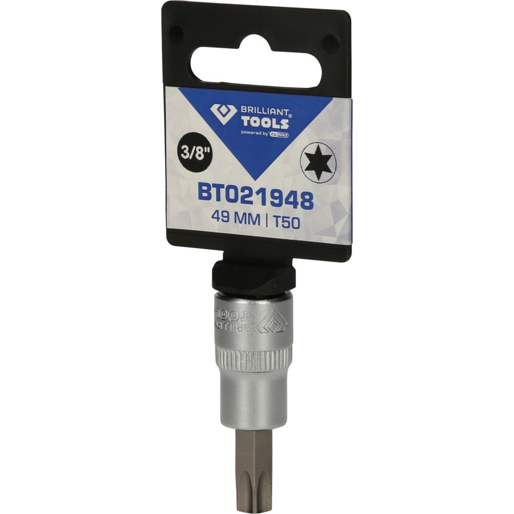 Produktabbildung Nr. 5: BRILLIANT TOOLS 3/8" Torx-Bit-Stecknuss, T50