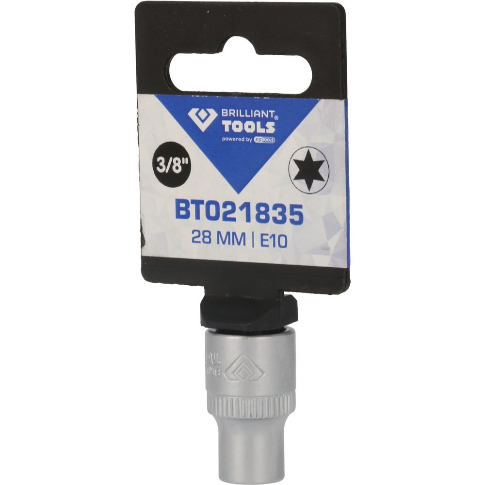 Produktabbildung Nr. 6: BRILLIANT TOOLS 3/8" Torx-E-Stecknuss, E10