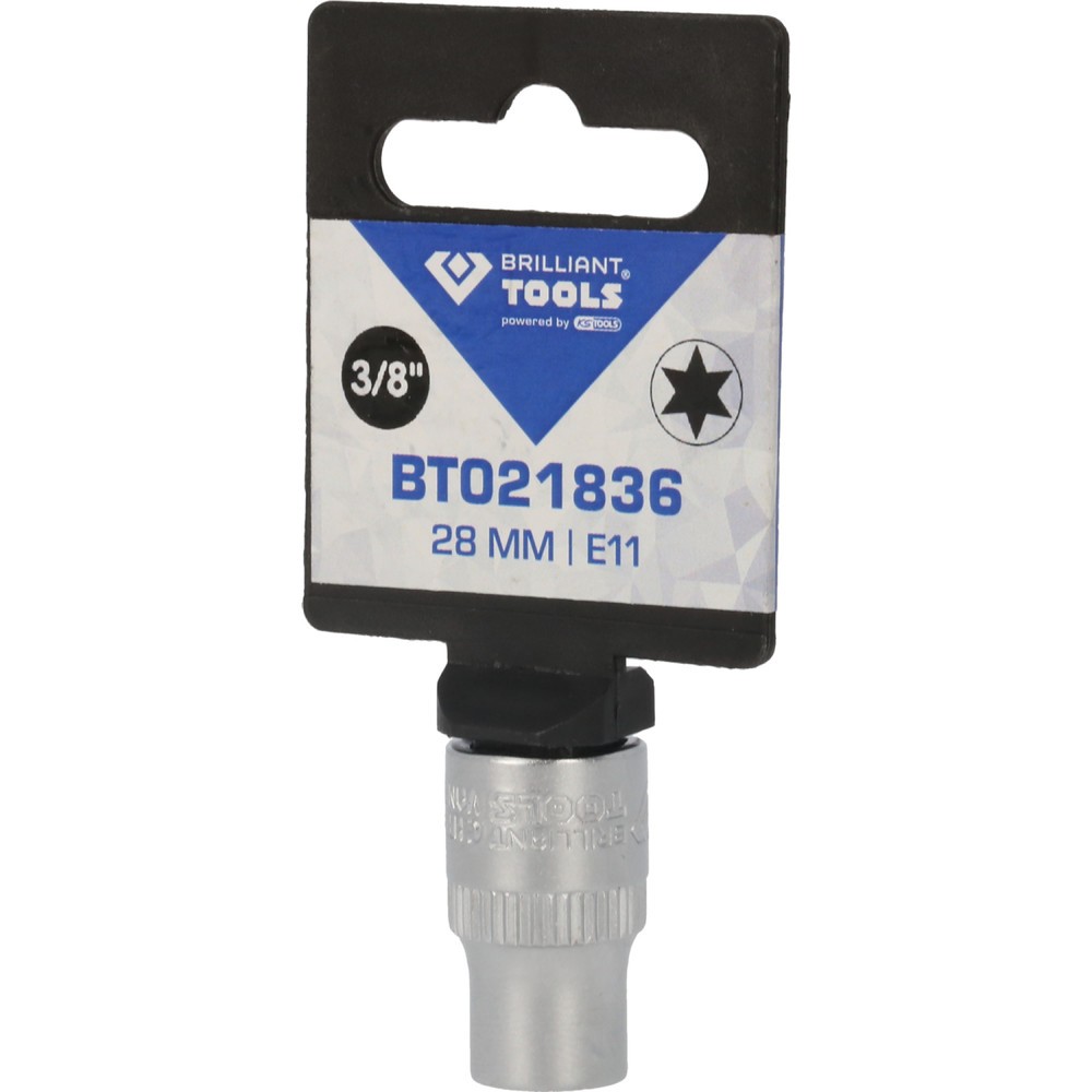 Produktabbildung Nr. 6: BRILLIANT TOOLS 3/8" Torx-E-Stecknuss, E11