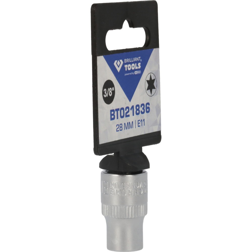 Produktabbildung Nr. 9: BRILLIANT TOOLS 3/8" Torx-E-Stecknuss, E11