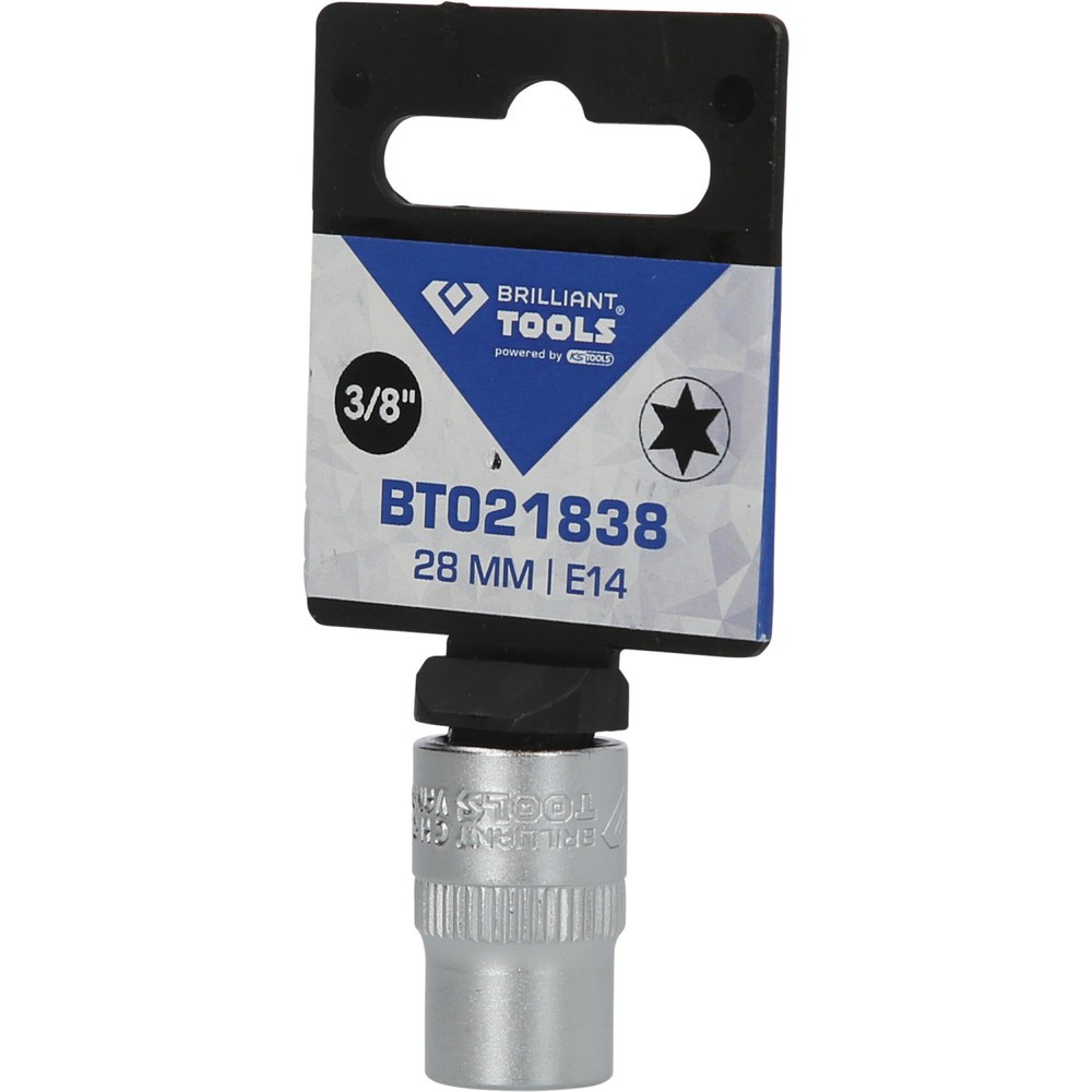 Produktabbildung Nr. 5: BRILLIANT TOOLS 3/8" Torx-E-Stecknuss, E14