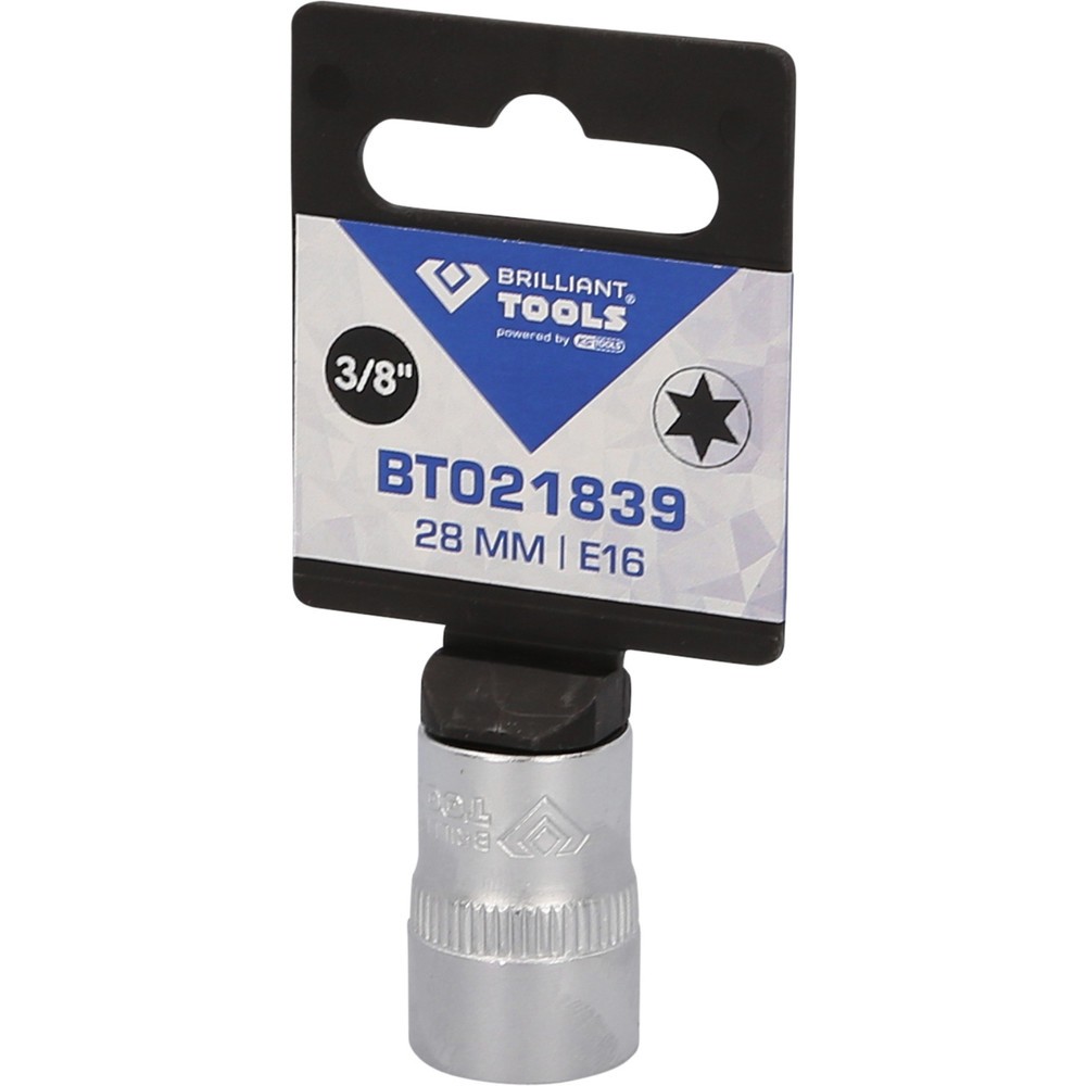 Produktabbildung Nr. 5: BRILLIANT TOOLS 3/8" Torx-E-Stecknuss, E16