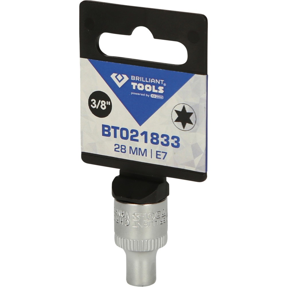Produktabbildung Nr. 5: BRILLIANT TOOLS 3/8" Torx-E-Stecknuss, E7