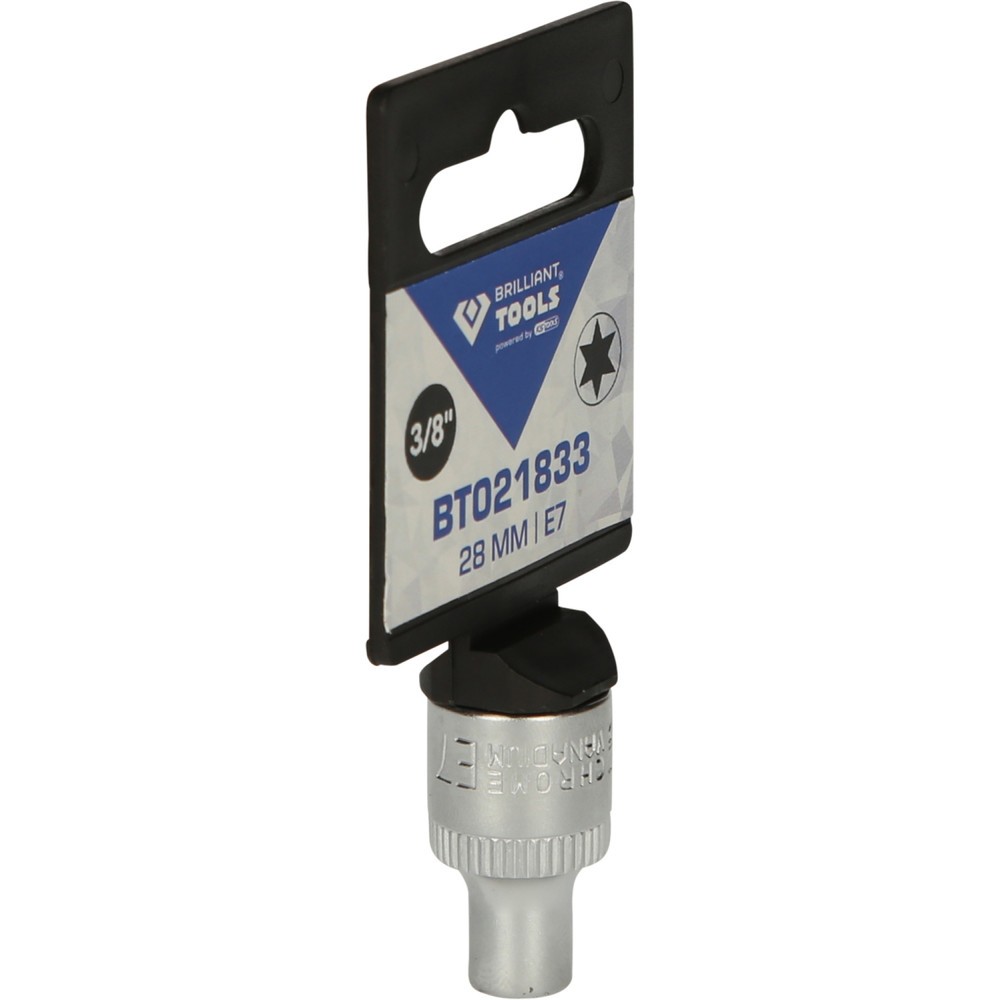 Produktabbildung Nr. 8: BRILLIANT TOOLS 3/8" Torx-E-Stecknuss, E7