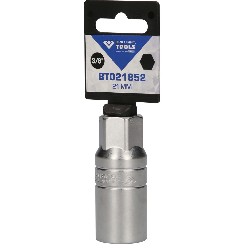 Produktabbildung Nr. 5: BRILLIANT TOOLS 3/8" Zündkerzen-Stecknuss, 21 mm