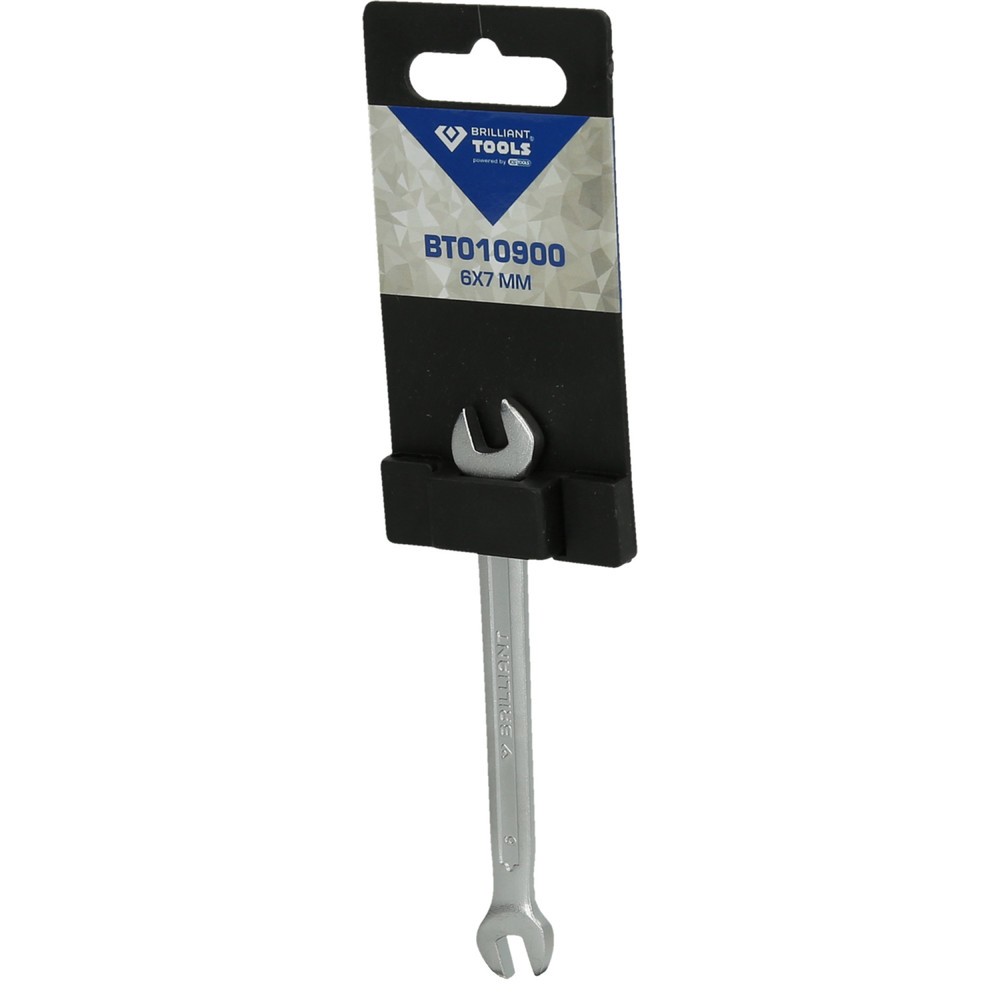 Produktabbildung Nr. 5: BRILLIANT TOOLS Doppel-Maulschlüssel, 6 x 7 mm