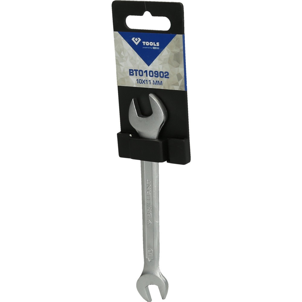 Produktabbildung Nr. 5: BRILLIANT TOOLS Doppel-Maulschlüssel, 10 x 11 mm