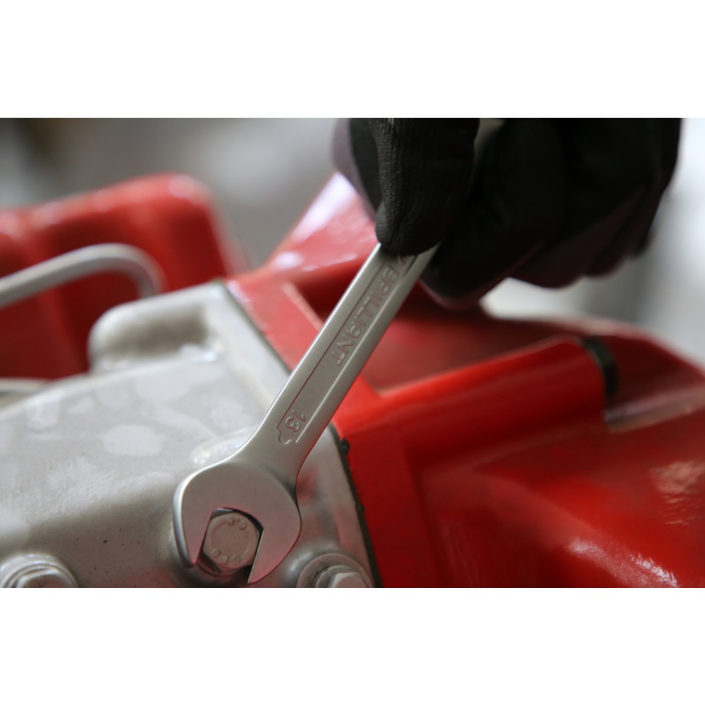 Produktabbildung Nr. 8: BRILLIANT TOOLS Doppel-Maulschlüssel, 12 x 13 mm