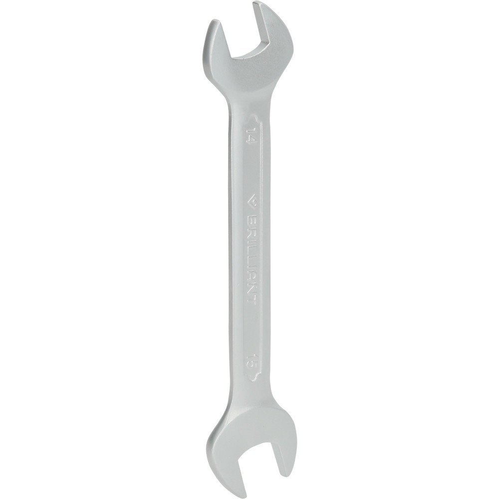 Produktabbildung: BRILLIANT TOOLS Doppel-Maulschlüssel, 14 x 15 mm