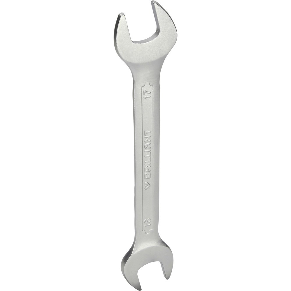 Produktabbildung: BRILLIANT TOOLS Doppel-Maulschlüssel, 16 x 17 mm