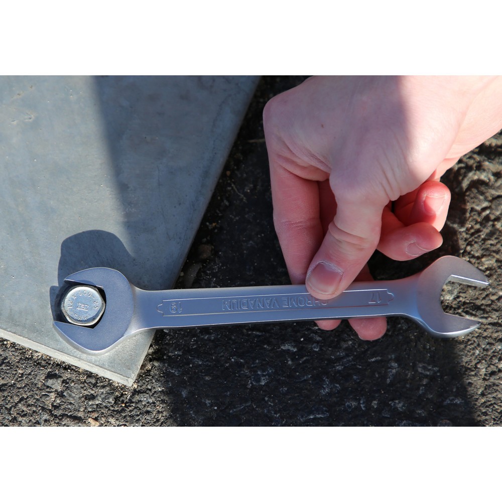 Produktabbildung Nr. 9: BRILLIANT TOOLS Doppel-Maulschlüssel, 17 x 19 mm