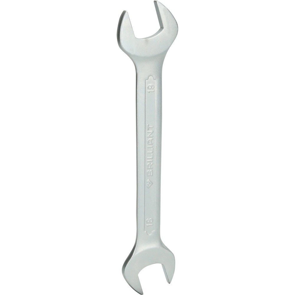 Produktabbildung: BRILLIANT TOOLS Doppel-Maulschlüssel, 18 x 19 mm