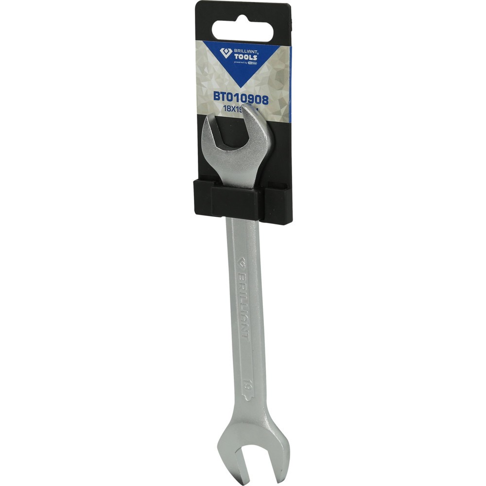 Produktabbildung Nr. 5: BRILLIANT TOOLS Doppel-Maulschlüssel, 18 x 19 mm