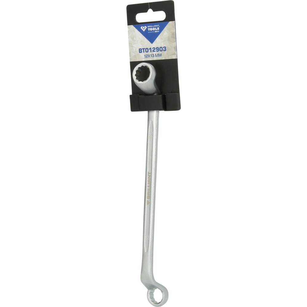 Produktabbildung Nr. 6: BRILLIANT TOOLS Doppel-Ringschlüssel, gekröpft, 12 x 13 mm