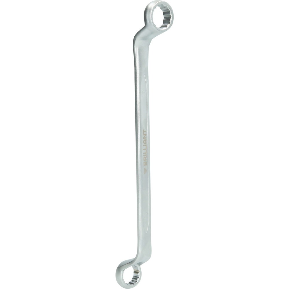 Produktabbildung Nr. 2: BRILLIANT TOOLS Doppel-Ringschlüssel, gekröpft, 16 x 17 mm