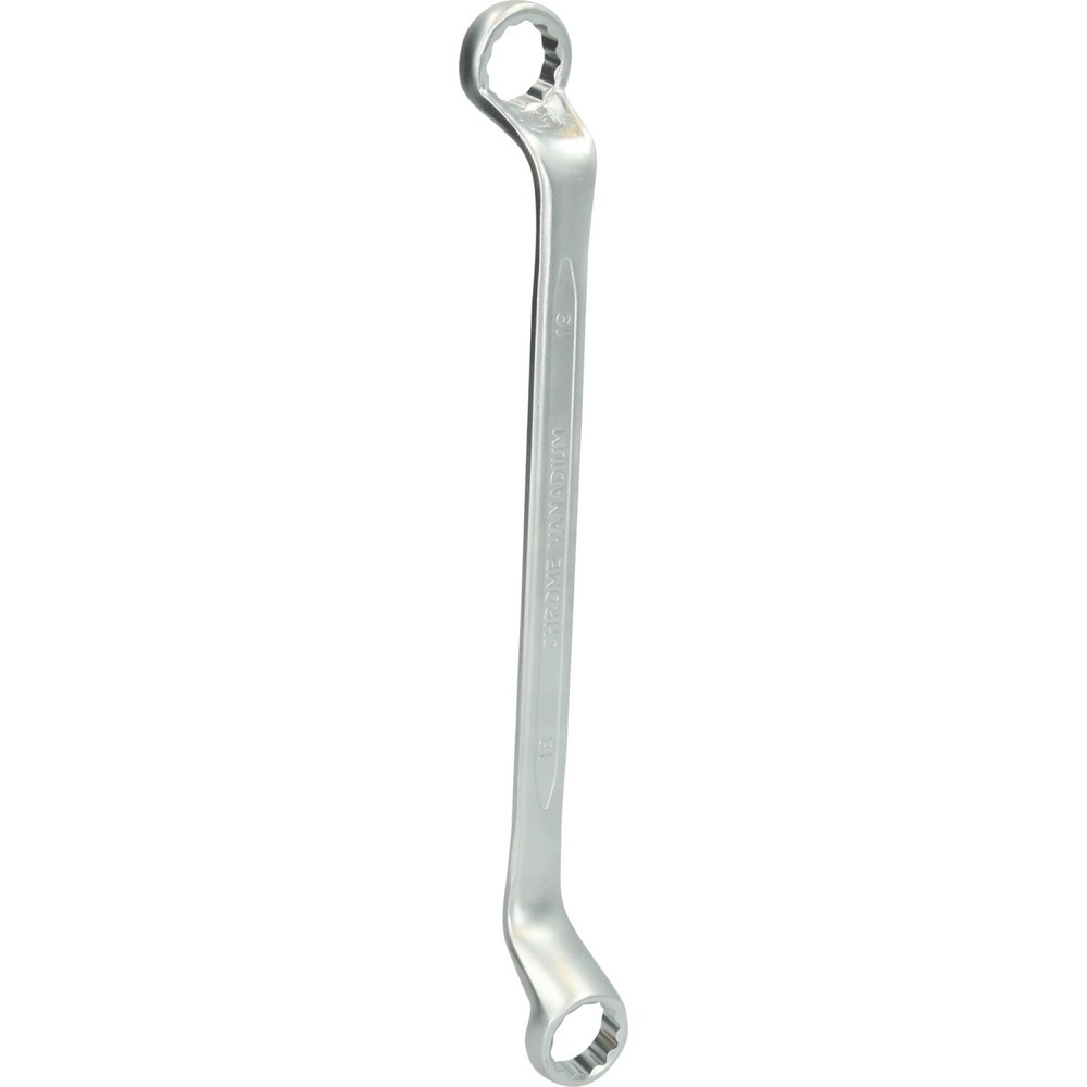 Produktabbildung Nr. 4: BRILLIANT TOOLS Doppel-Ringschlüssel, gekröpft, 18 x 19 mm