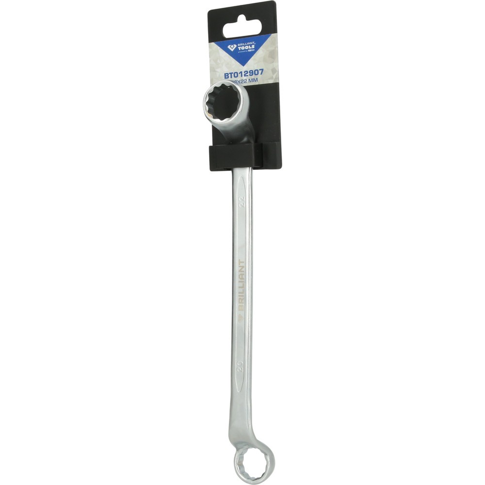 Produktabbildung Nr. 6: BRILLIANT TOOLS Doppel-Ringschlüssel, gekröpft, 20 x 22 mm