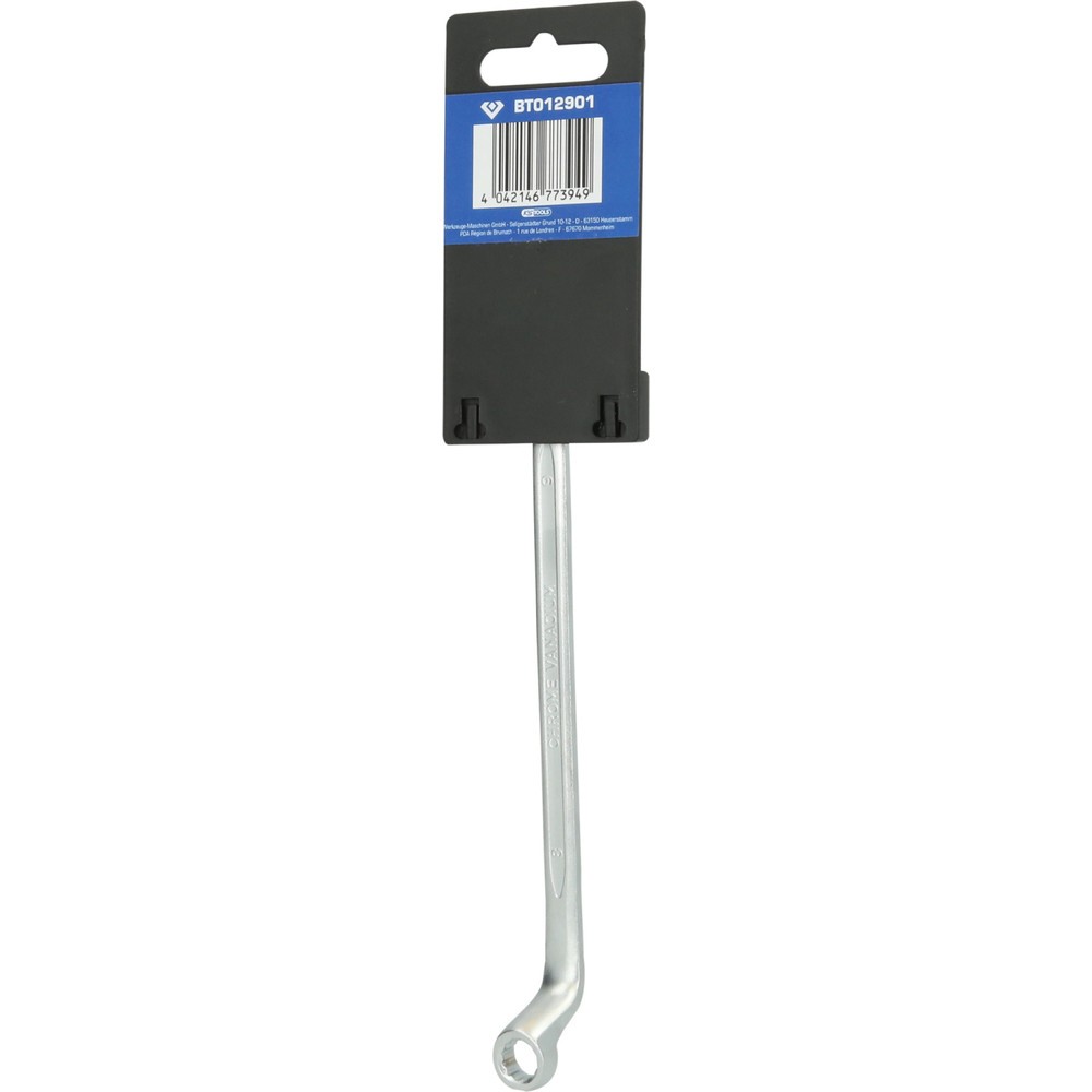 Produktabbildung Nr. 8: BRILLIANT TOOLS Doppel-Ringschlüssel, gekröpft, 8 x 9 mm