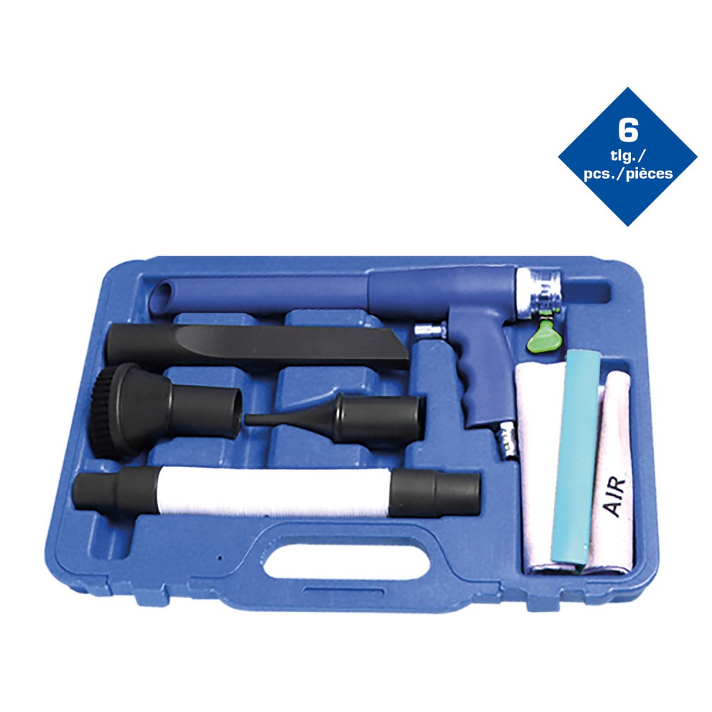 Produktabbildung Nr. 2: BRILLIANT TOOLS Druckluft-Sauger, 6-tlg