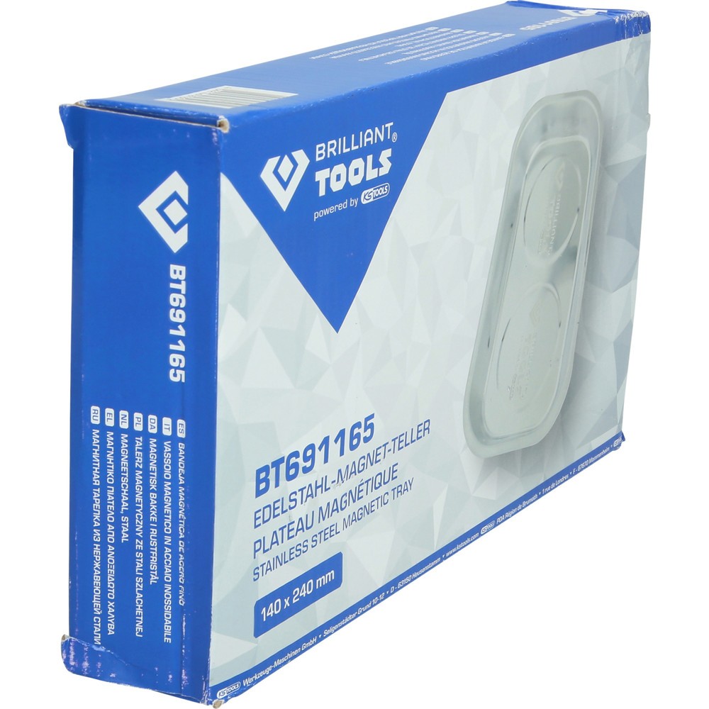 Produktabbildung Nr. 7: BRILLIANT TOOLS Edelstahl-Magnet-Teller