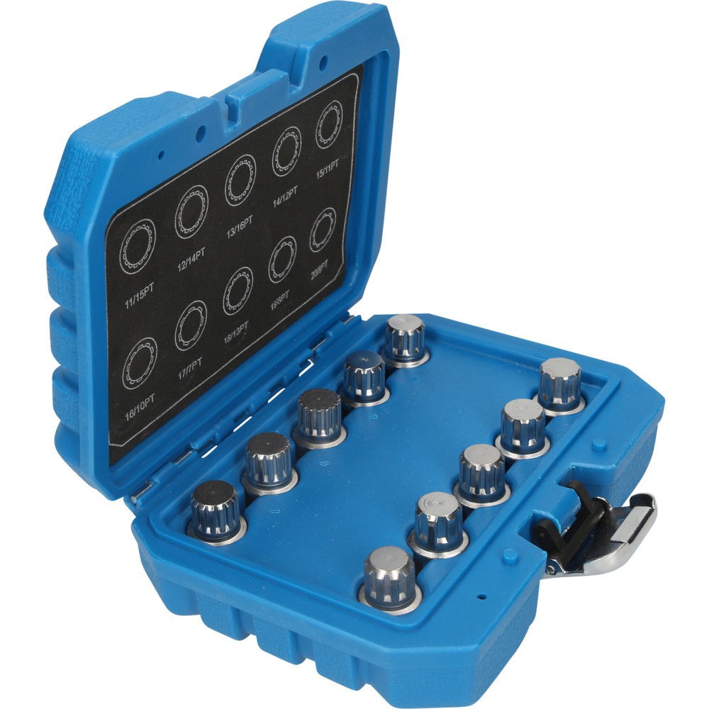 Produktabbildung Nr. 4: BRILLIANT TOOLS Felgenschloss-Sortiment für BMW, 10-tlg