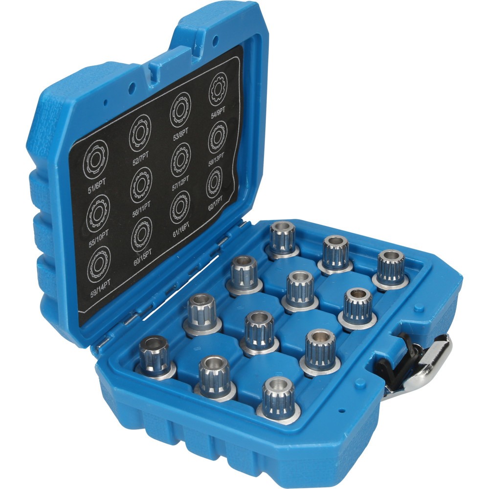 Produktabbildung Nr. 4: BRILLIANT TOOLS Felgenschloss-Sortiment für VW, 12-tlg