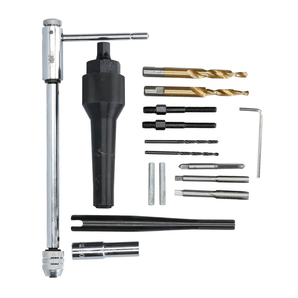 Produktabbildung Nr. 9: BRILLIANT TOOLS Glühkerzen-Ausbau- und Gewinde-Reparatur-Satz, 16-tlg