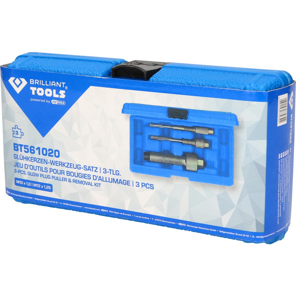 Produktabbildung Nr. 5: BRILLIANT TOOLS Glühkerzen-Werkzeug-Satz, 3-tlg