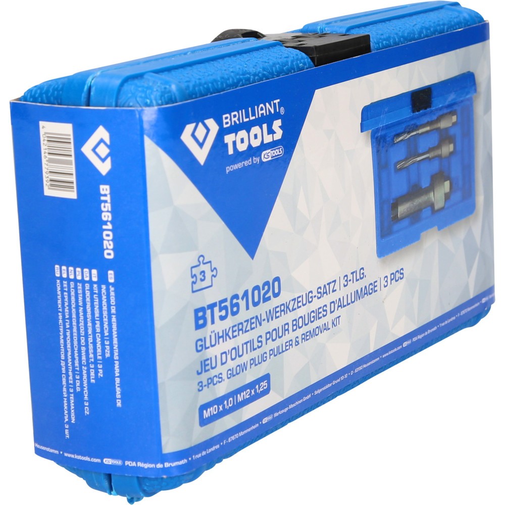 Produktabbildung Nr. 6: BRILLIANT TOOLS Glühkerzen-Werkzeug-Satz, 3-tlg