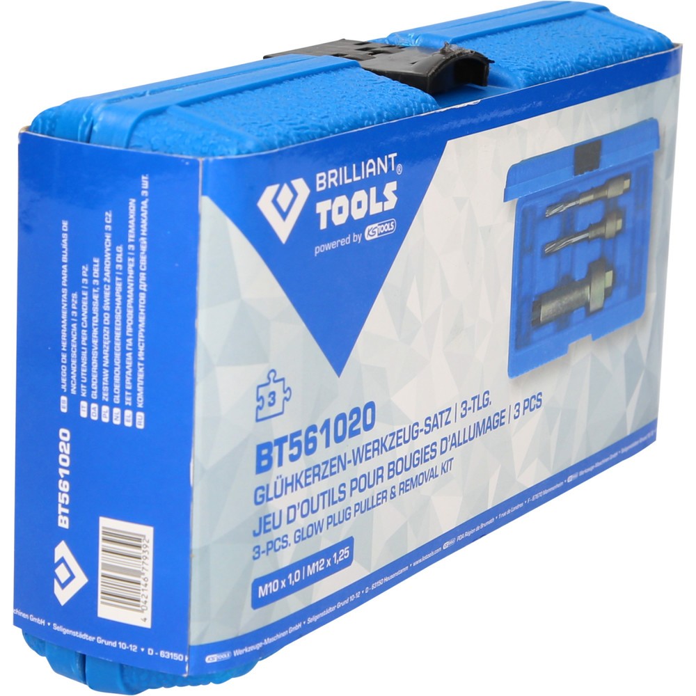 Produktabbildung Nr. 8: BRILLIANT TOOLS Glühkerzen-Werkzeug-Satz, 3-tlg