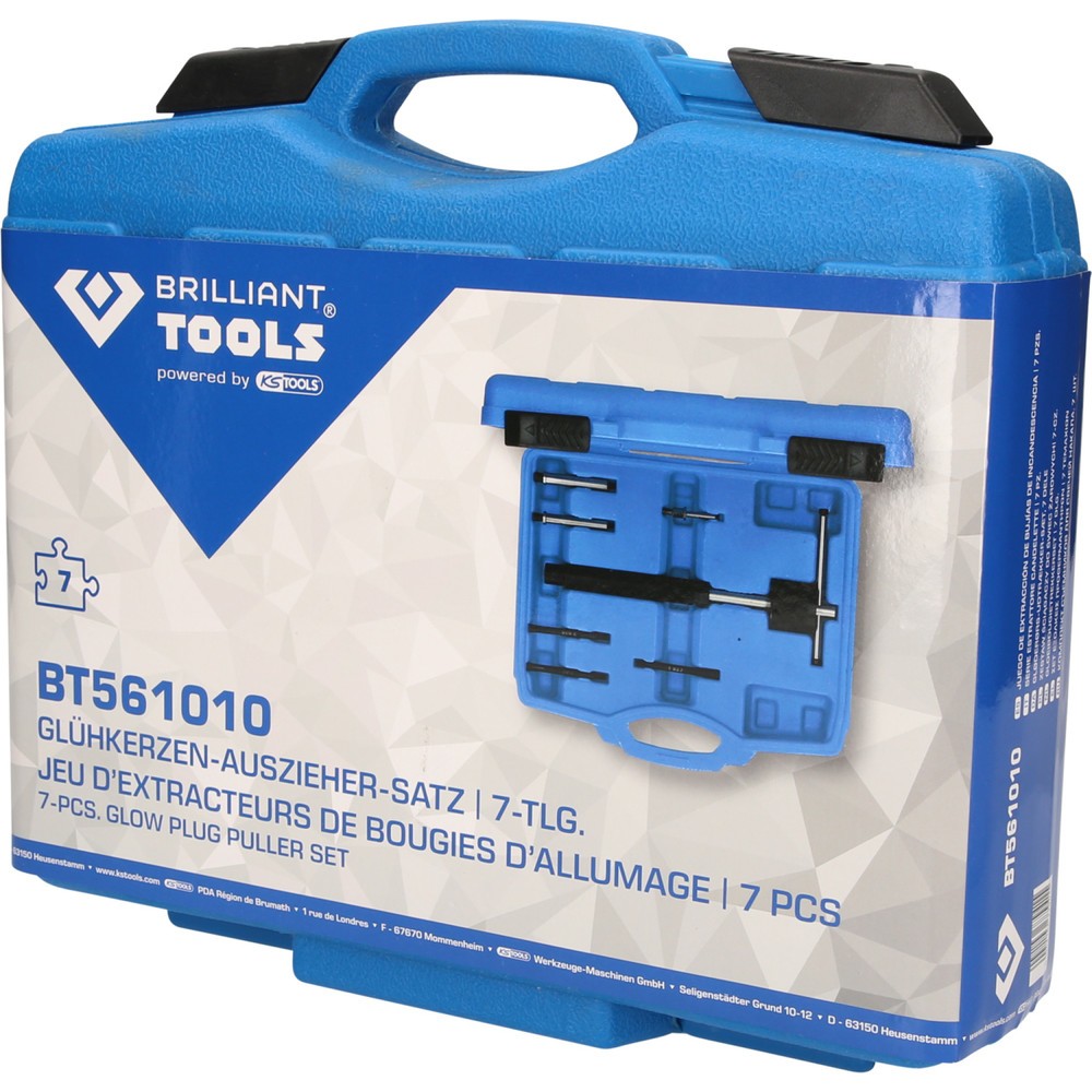 Produktabbildung Nr. 5: BRILLIANT TOOLS Glühkerzen-Werkzeug-Satz, 7-tlg