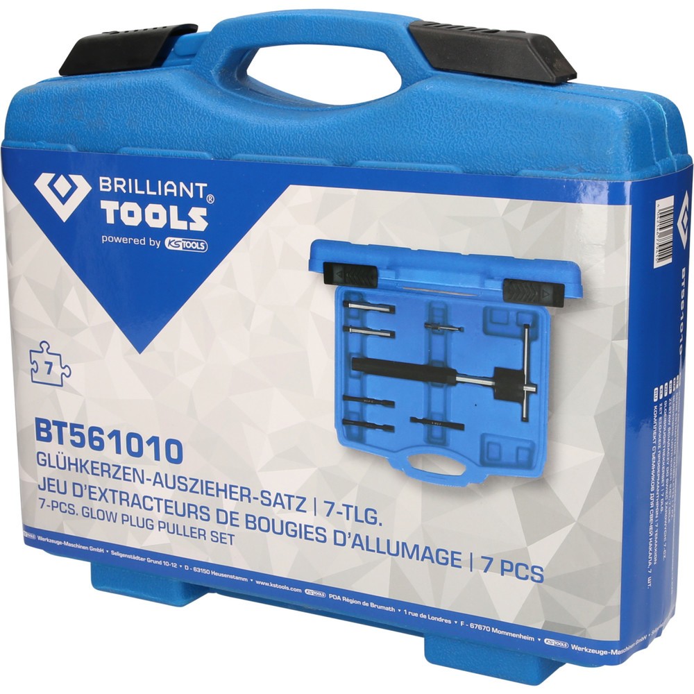 Produktabbildung Nr. 7: BRILLIANT TOOLS Glühkerzen-Werkzeug-Satz, 7-tlg