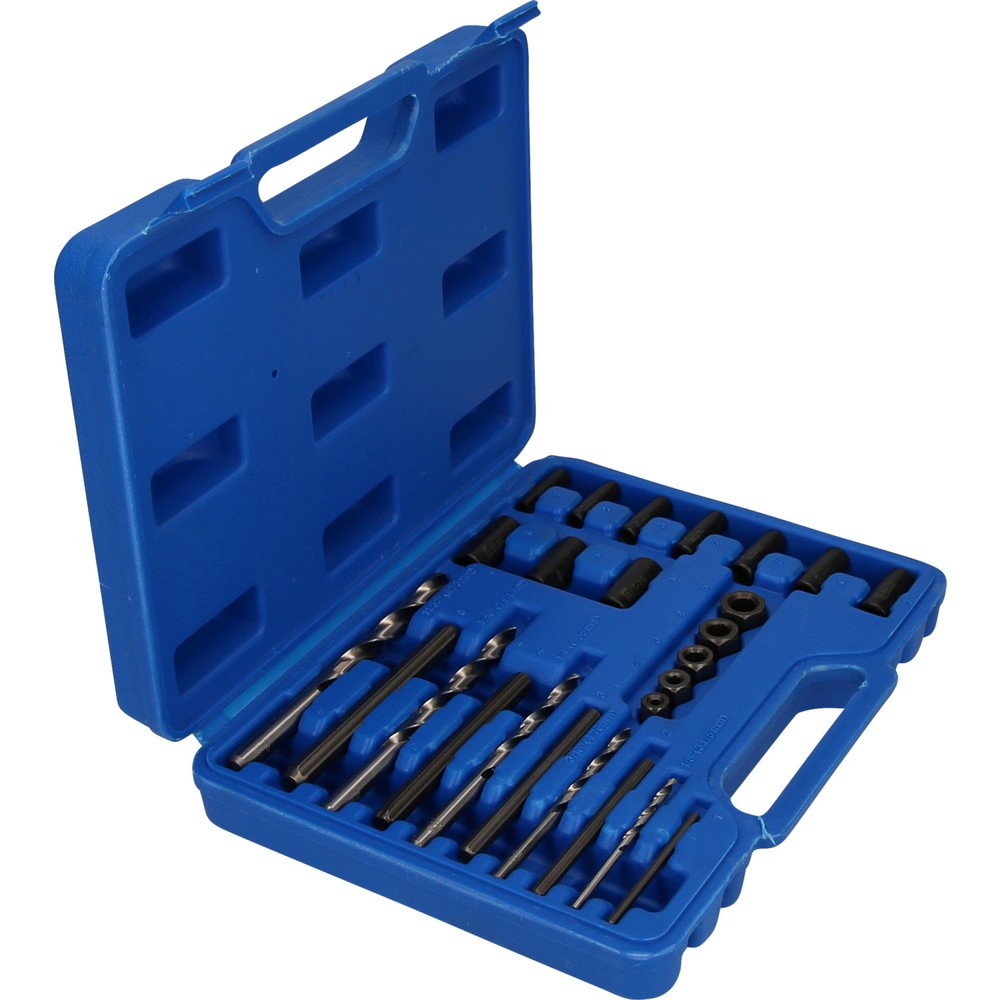 Produktabbildung Nr. 4: BRILLIANT TOOLS HSS Schraubenausdreher-Satz, 25-tlg