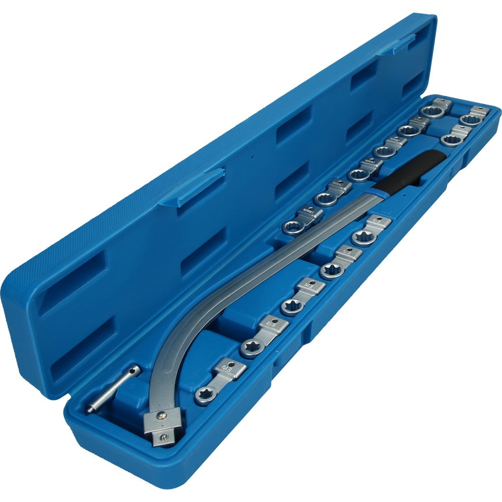 Produktabbildung Nr. 4: BRILLIANT TOOLS Keilriemen und Spannrollen-Schlüssel-Satz, 15-tlg