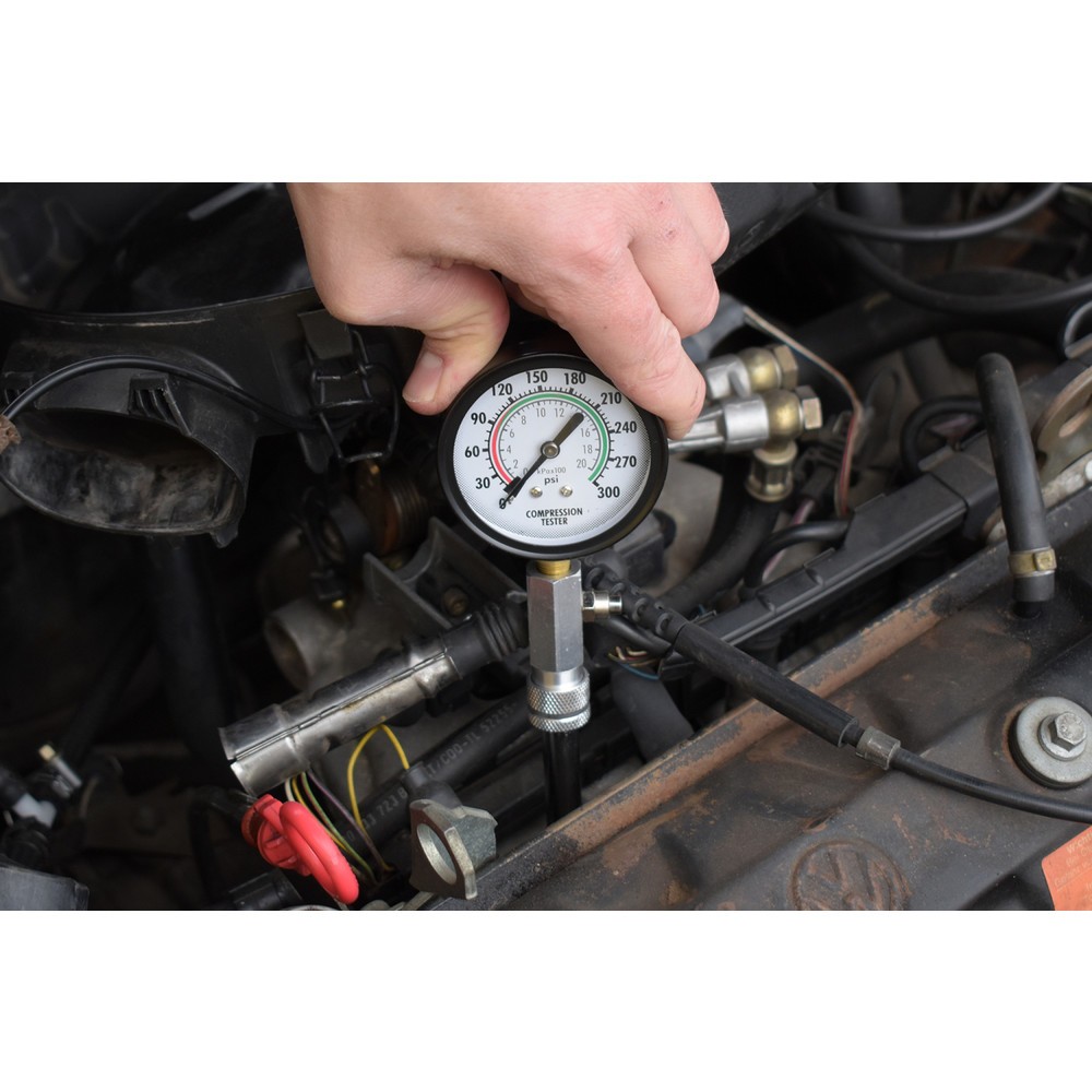 Produktabbildung Nr. 13: BRILLIANT TOOLS Kompressionstester-Satz für Benzin Motoren, 2-tlg