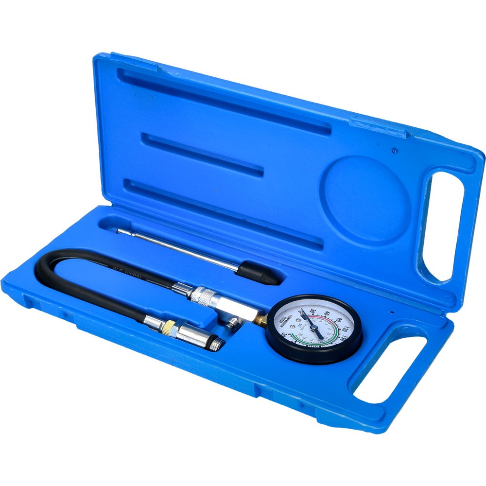 Produktabbildung: BRILLIANT TOOLS Kompressionstester-Satz für Benzin Motoren, 2-tlg