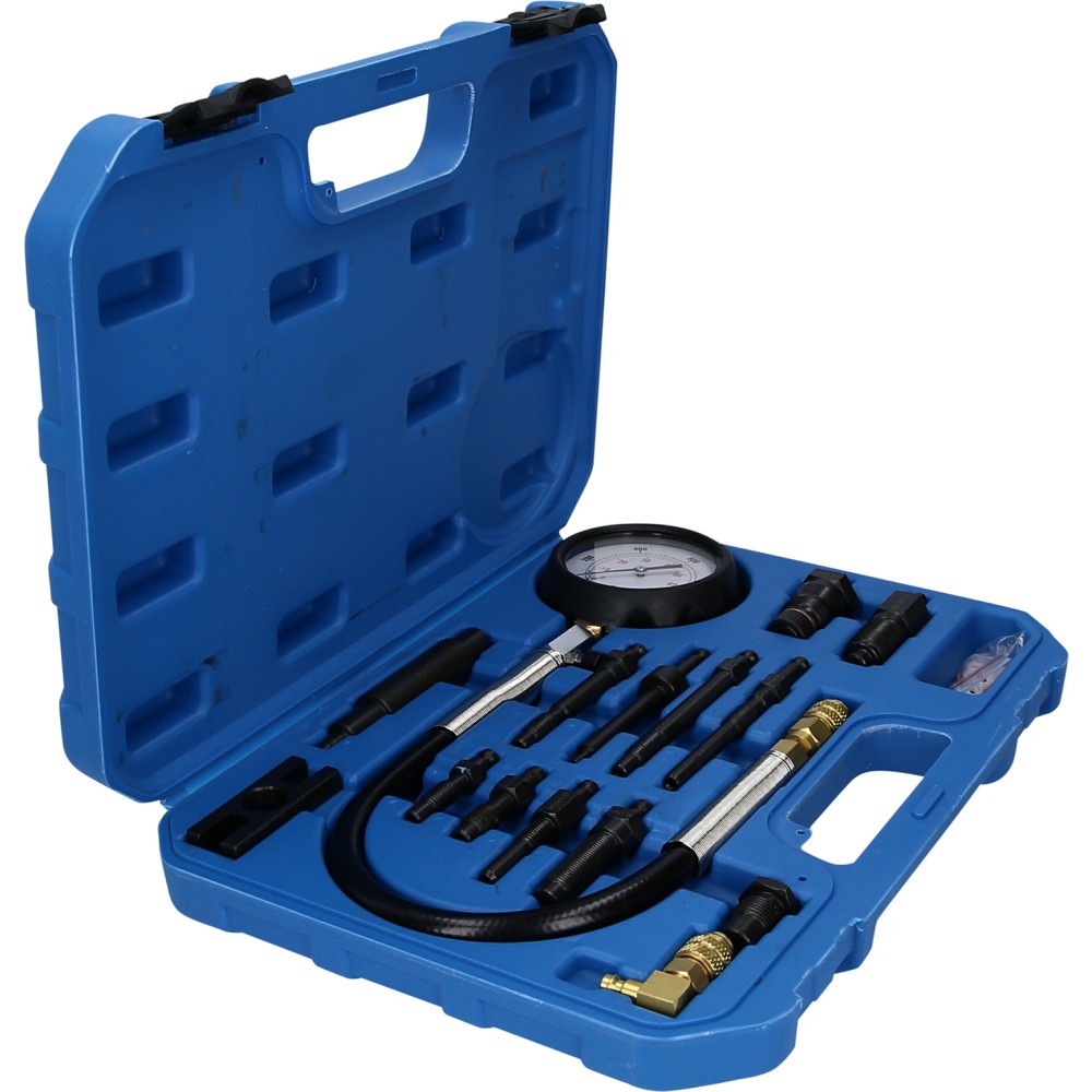 Produktabbildung Nr. 4: BRILLIANT TOOLS Kompressionstester-Satz für Diesel Motoren, 15-tlg