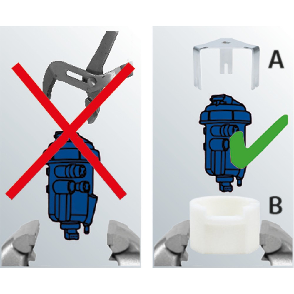 Produktabbildung Nr. 8: BRILLIANT TOOLS Kraftstofffilter-Werkzeug-Satz für JTD Motoren, 2-tlg