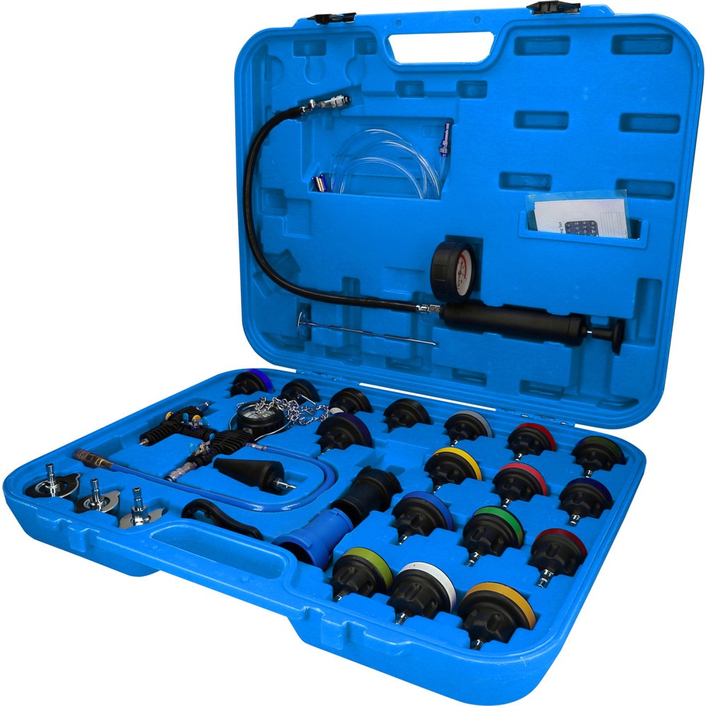 Produktabbildung Nr. 1: BRILLIANT TOOLS Master Kühlsystem-Diagnose-Satz, 28-tlg