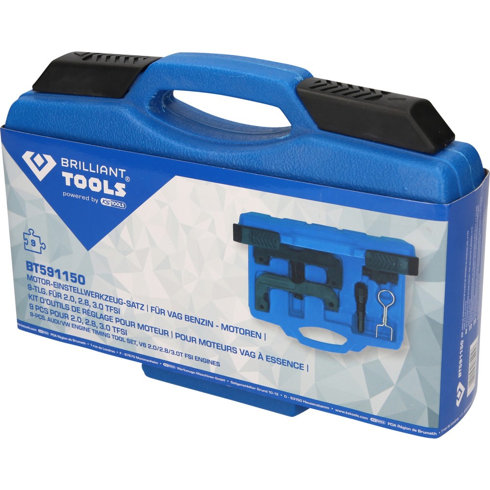 Produktabbildung Nr. 8: BRILLIANT TOOLS Motor-Einstellwerkzeug-Satz für Audi 2.4, 2.8, 3.0 TFSI