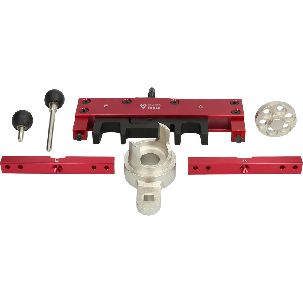 Produktabbildung Nr. 3: BRILLIANT TOOLS Motor-Einstellwerkzeug-Satz für Porsche 911, Cayman, Boxster mit MA1 Motor