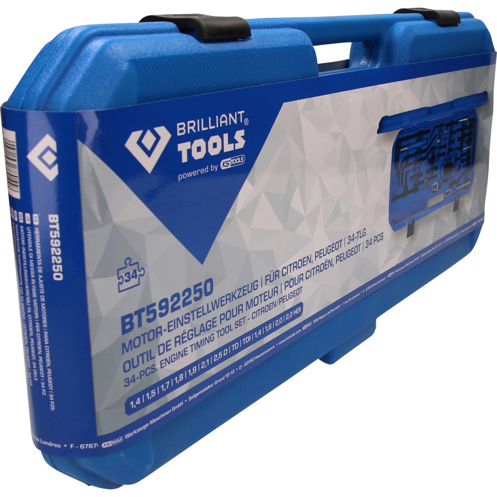Produktabbildung Nr. 7: BRILLIANT TOOLS Motor-Einstellwerkzeug-Satz für PSA