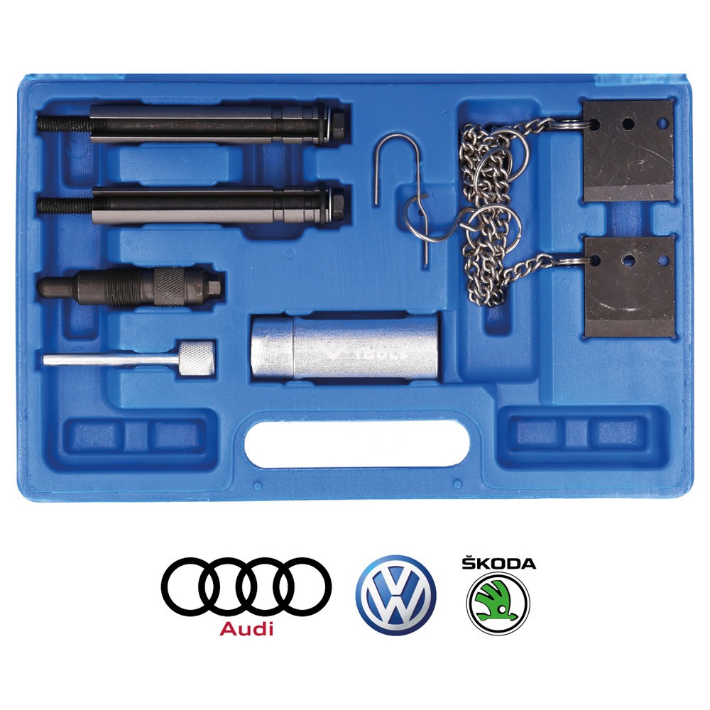Produktabbildung Nr. 3: BRILLIANT TOOLS Motor-Einstellwerkzeug-Satz für VAG