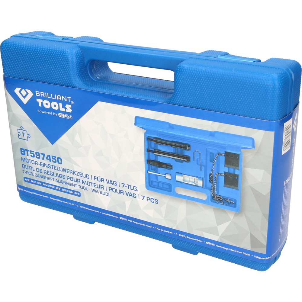 Produktabbildung Nr. 7: BRILLIANT TOOLS Motor-Einstellwerkzeug-Satz für VAG